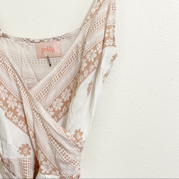 Princess Polly floral printed wrap dress - Picture 2 of 4